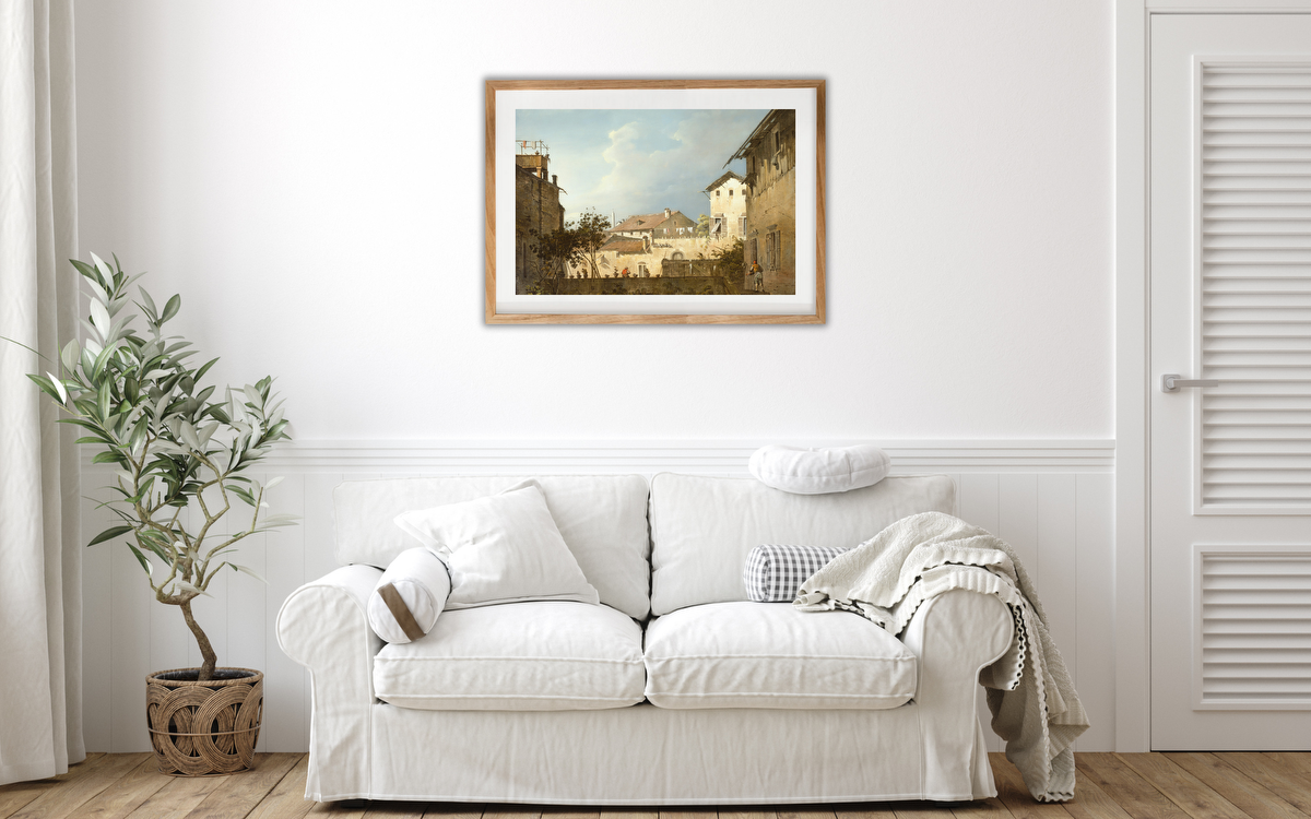 The Terrace – Follower of Canaletto