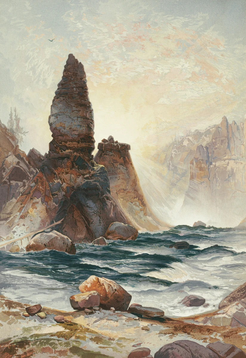 Rocky Coast at Sunrise