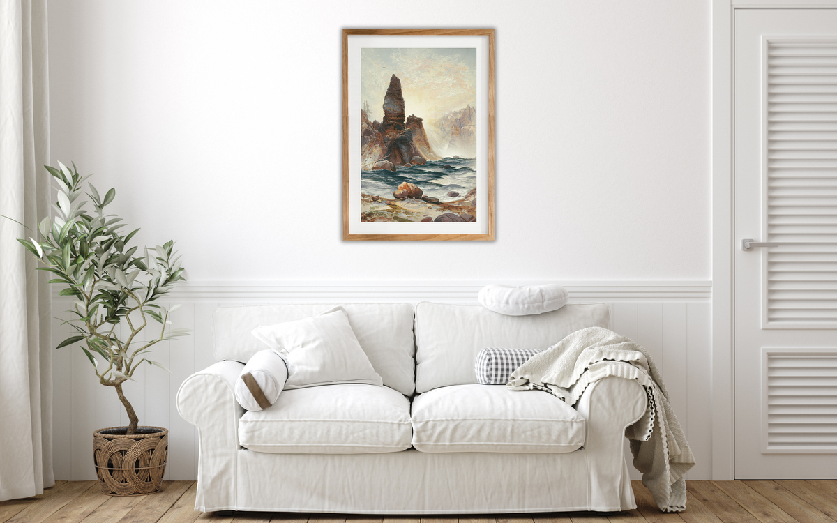 Rocky Coast at Sunrise