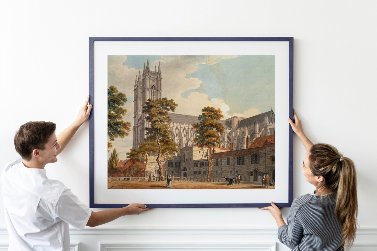 Westminster Abbey From The Schools – Thomas Malton Jnr