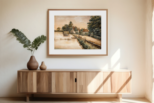 Country Lakeside Path