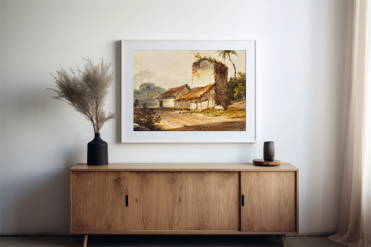 Indian Village House – George Chinnery