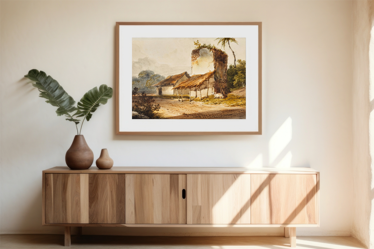 Indian Village House – George Chinnery