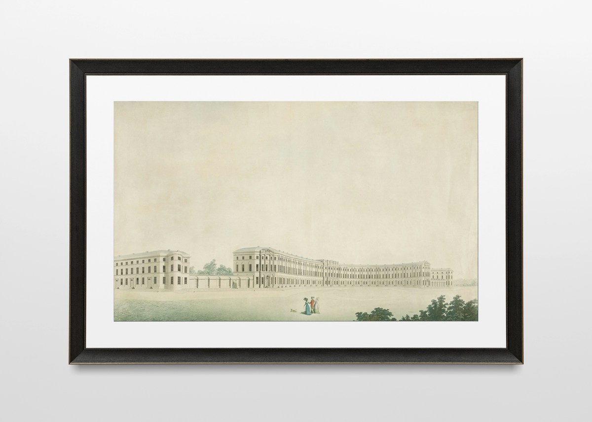 Perspective View of The Crescent – Francis Jukes
