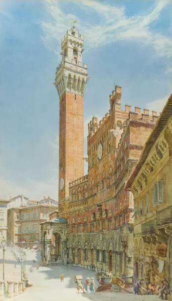 Siena, the Palazzo Publico (Town Hall)