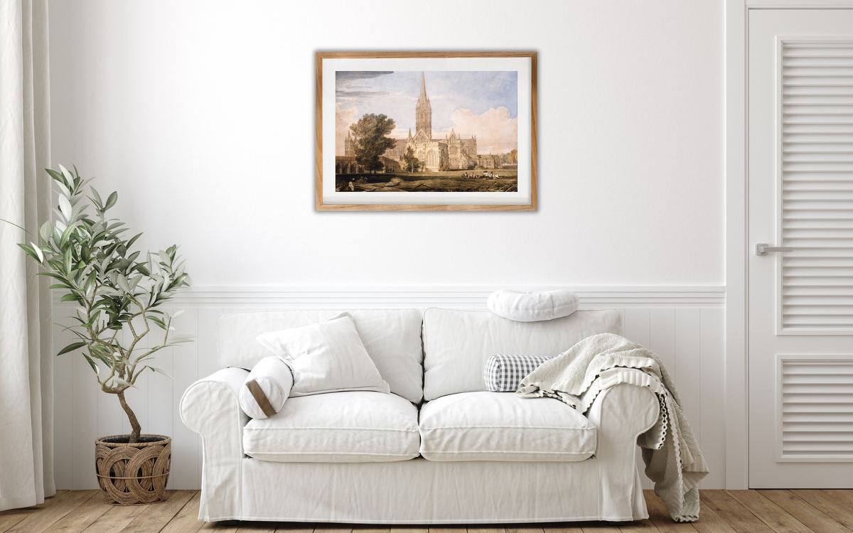 South View of Salisbury Cathedral – JMW Turner