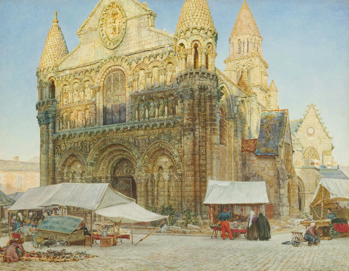 Notre Dame La Grande, Poitiers – Thomas Matthews Rooke
