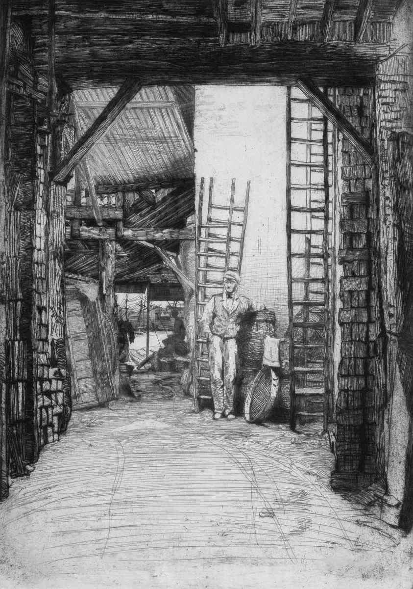 The Limeburner – James A McNeill Whistler
