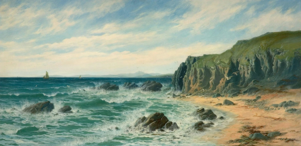 Coastal Scene – Edward Moore