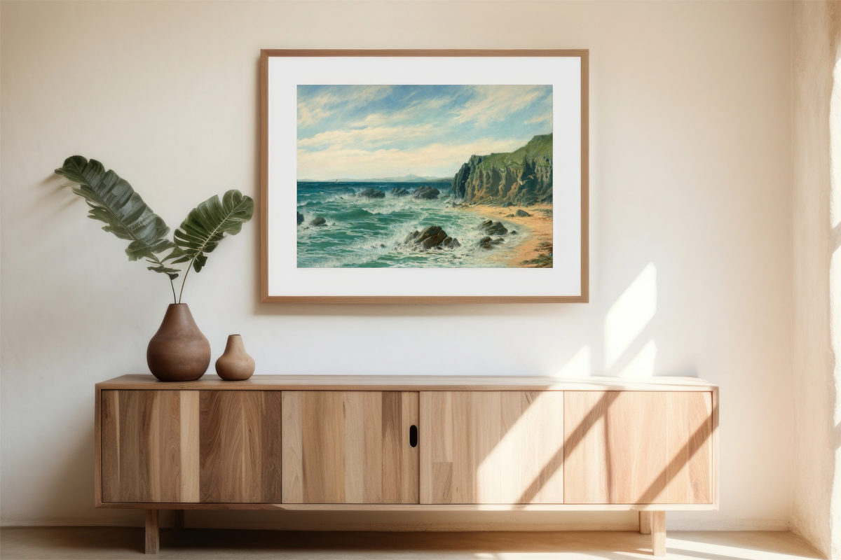 Coastal Scene – Edward Moore