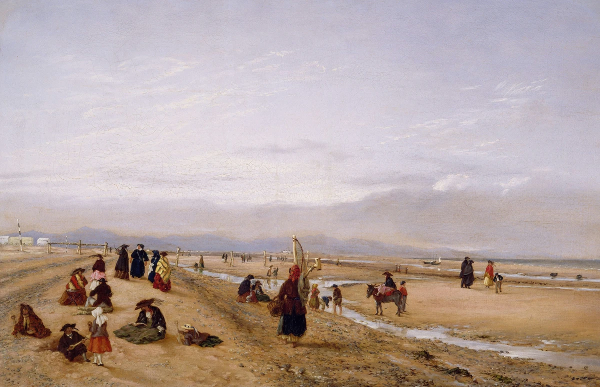 On The Sands At Rhyl, North Wales – Hopkins Horsley Hobday