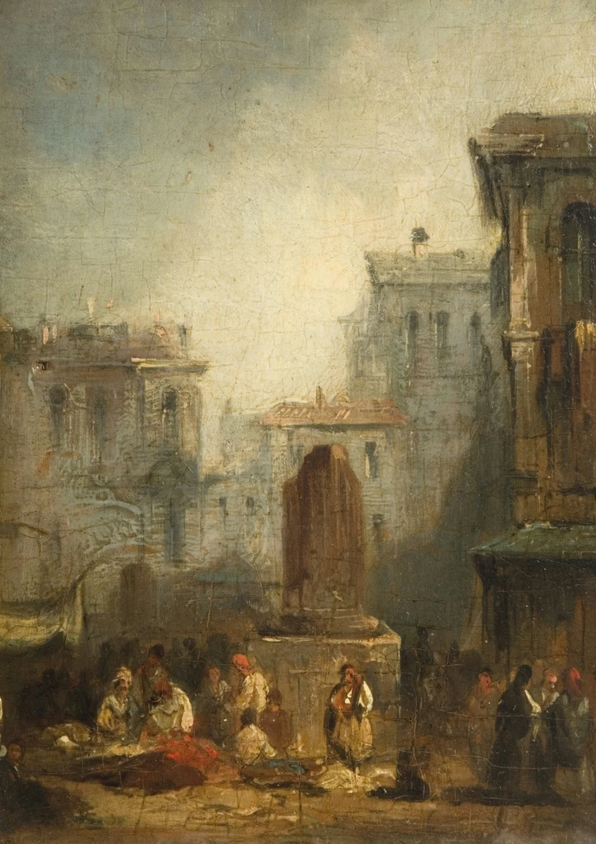 An Italian Town – Richard Parkes Bonington
