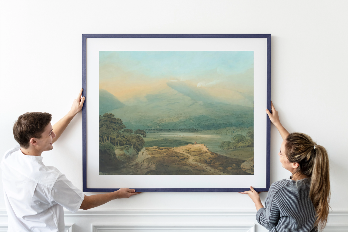 From Capel Curig Looking Toward Gwynant – John Varley