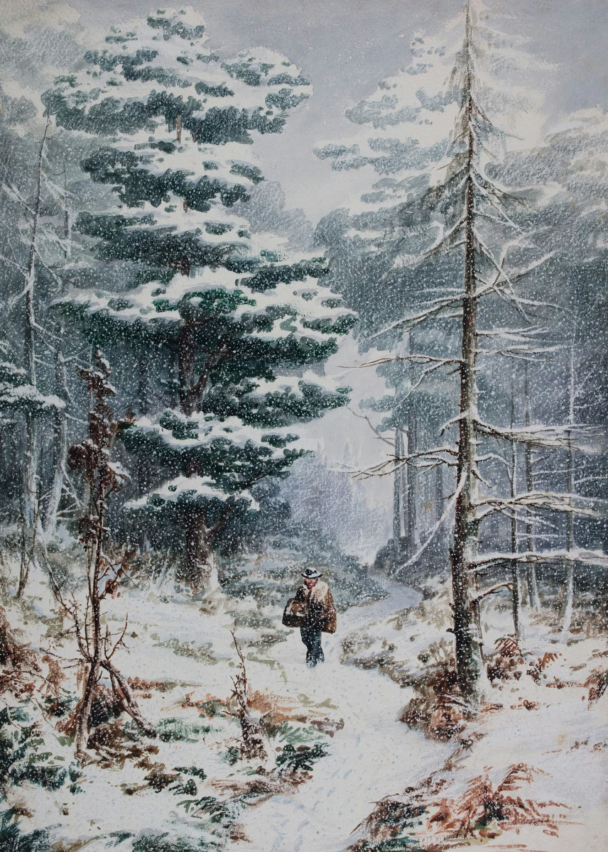 Rednal Wood, Winter – Elijah Walton