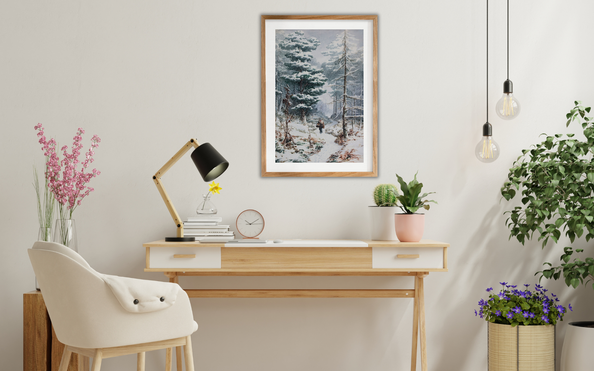 Rednal Wood, Winter – Elijah Walton