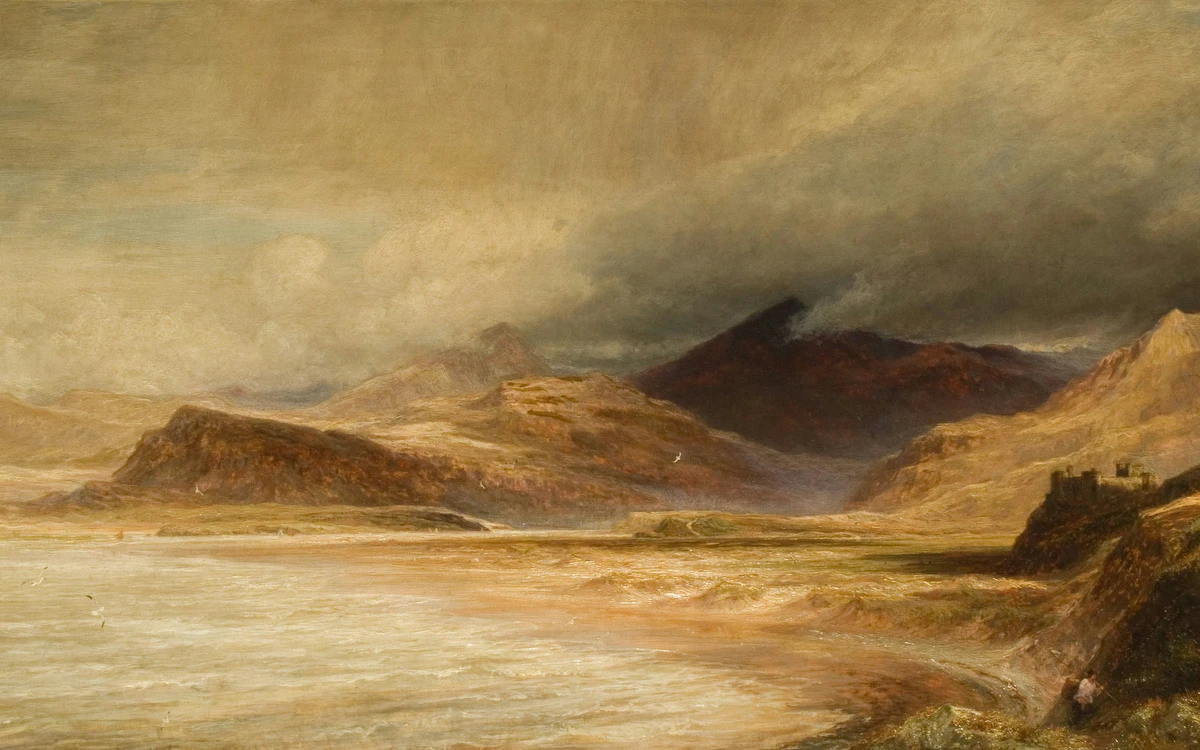 Snowdon From Pensarn – Charles Thomas Burt