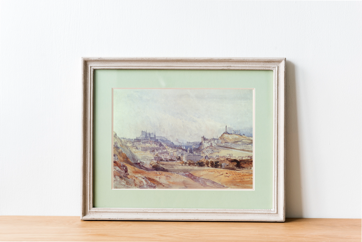 Edinburgh From Salisbury Crags – William Callow