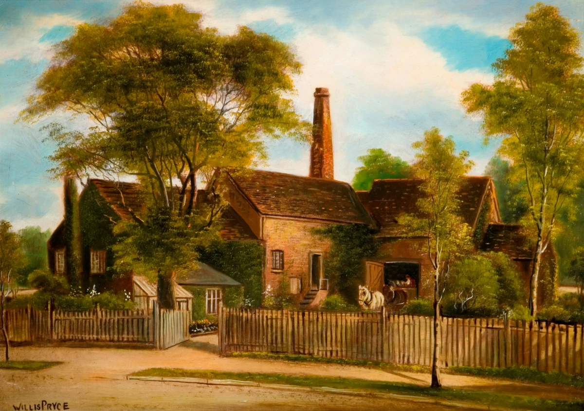 Country Homestead with Horse – Willis Pryce