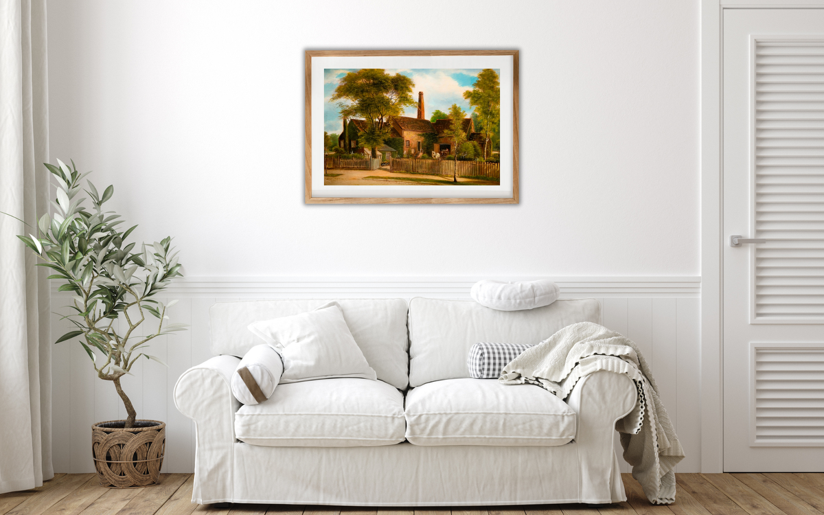 Country Homestead with Horse – Willis Pryce