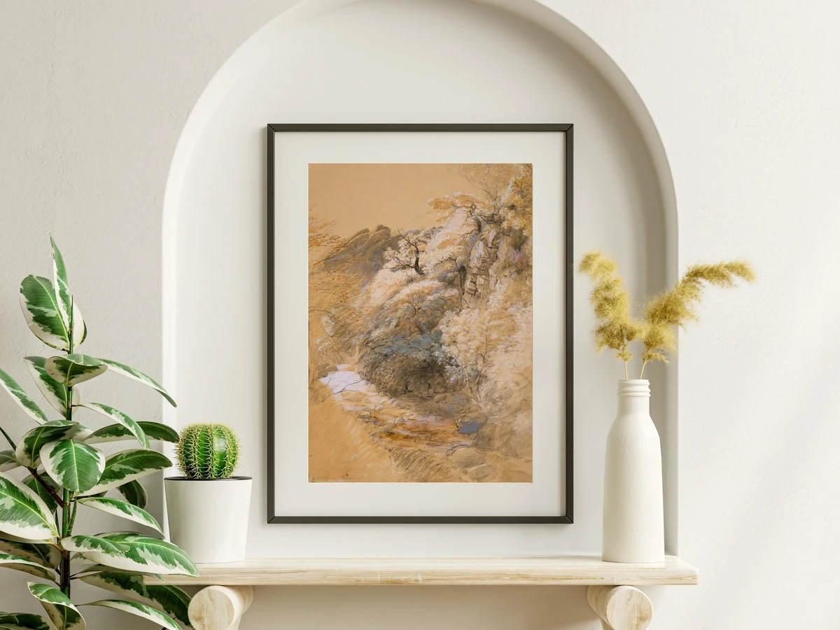 Wooded Ravine with Stream