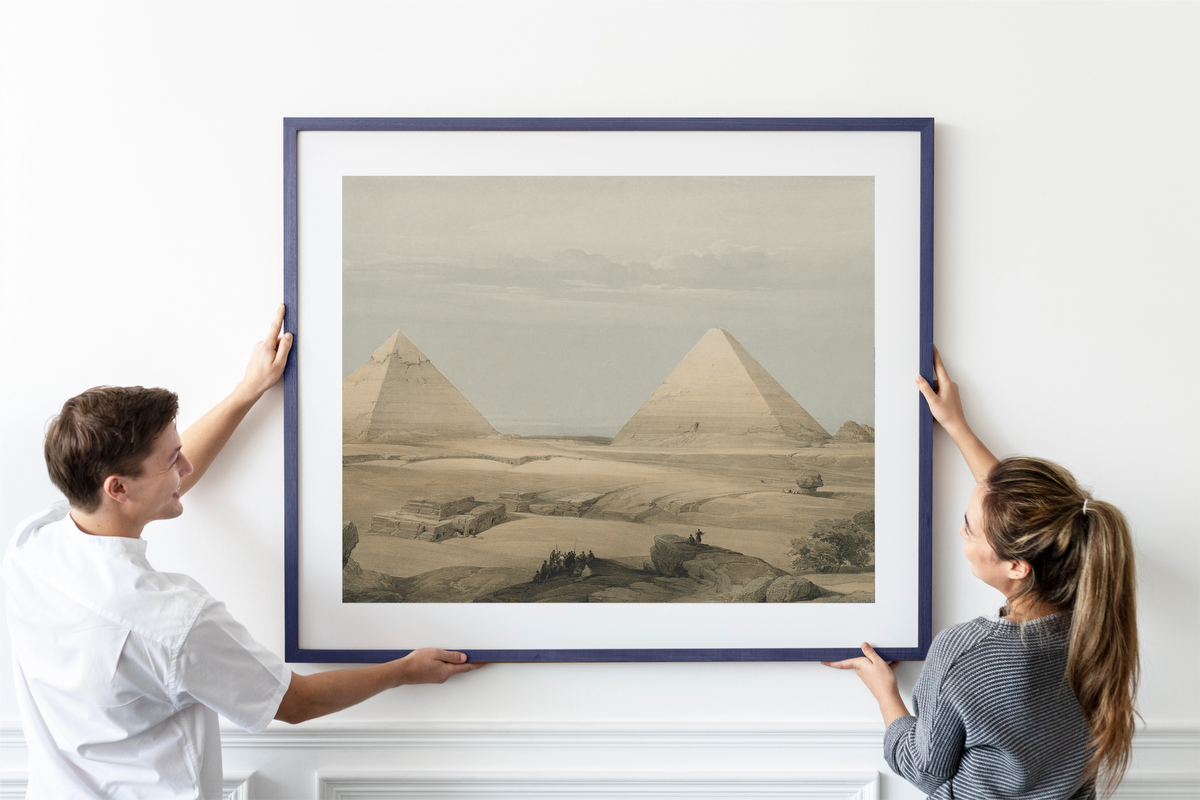 Egypt and Nubia, Volume II: Pyramids of Geezeh – Louis Haghe