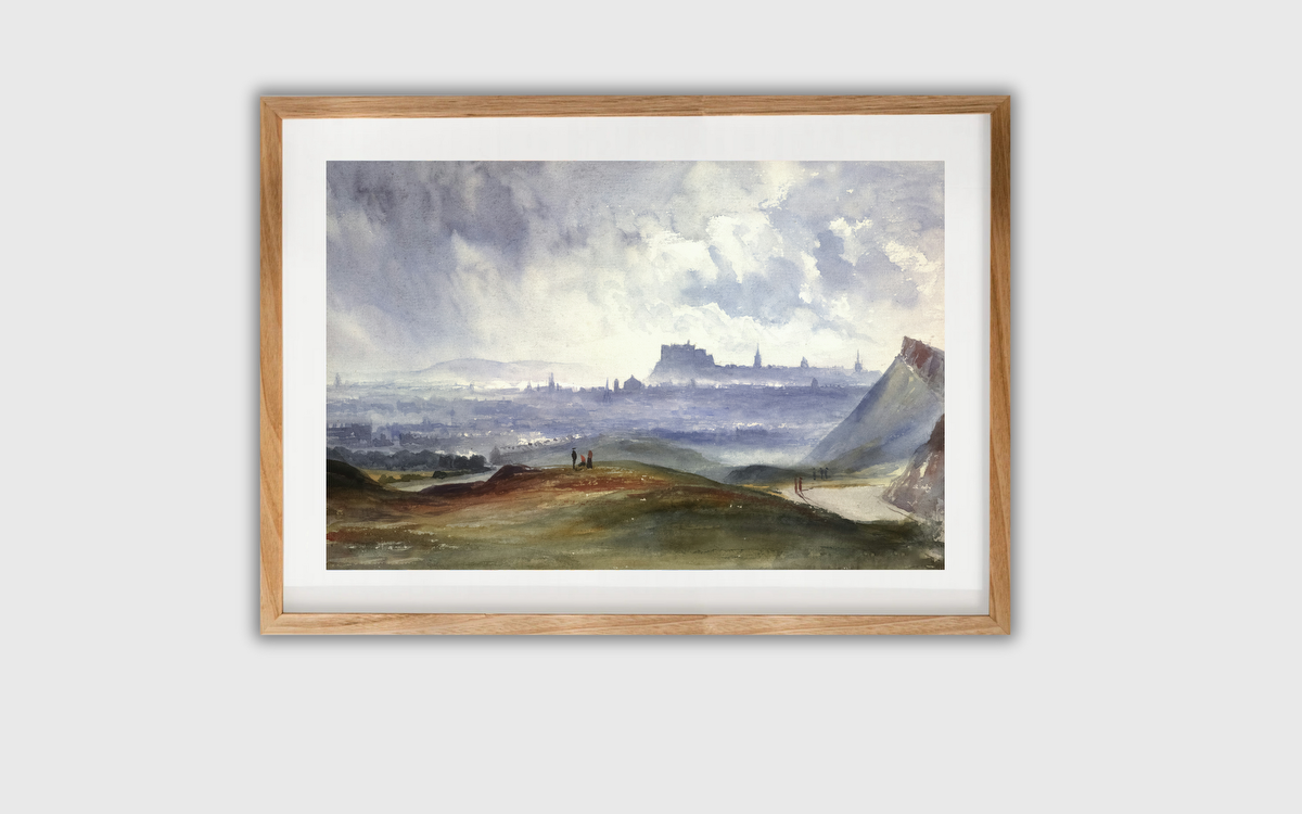 Edinburgh from Samson's Ribbs – John Blair