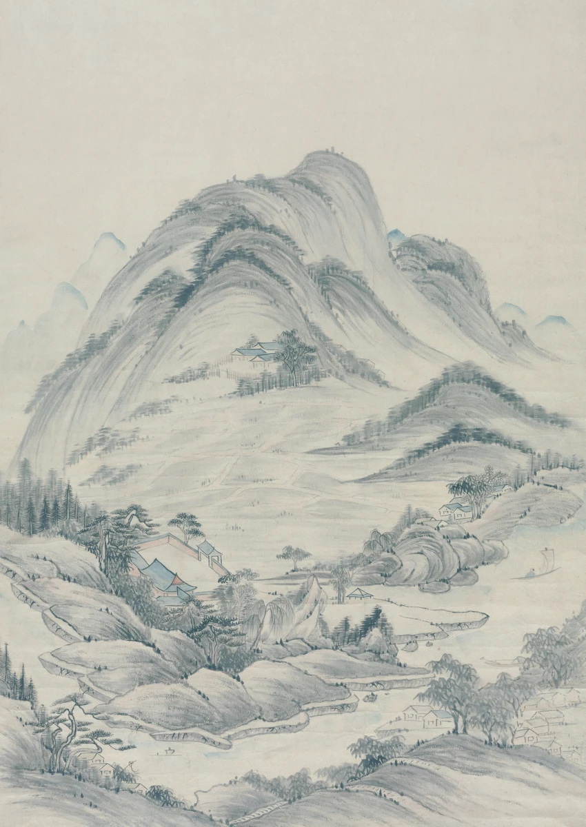 Landscape with Streams and Mountains – 계산진경도