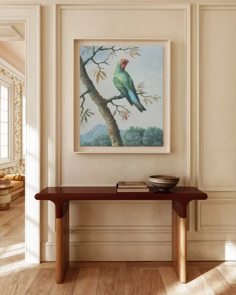 Bird Study: Rosy Faced Love Bird