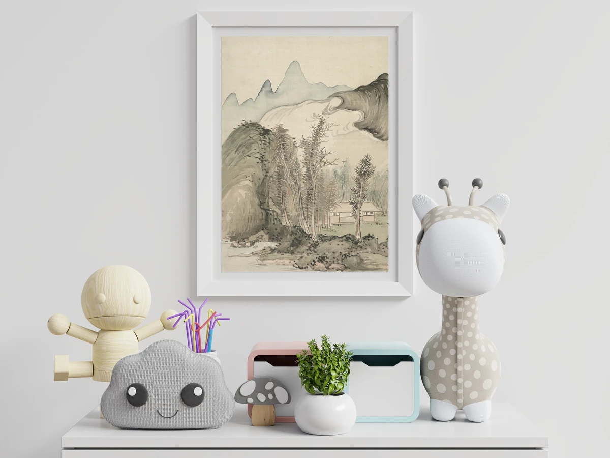 Hut Amidst the Trees – Tsubaki Chinzan