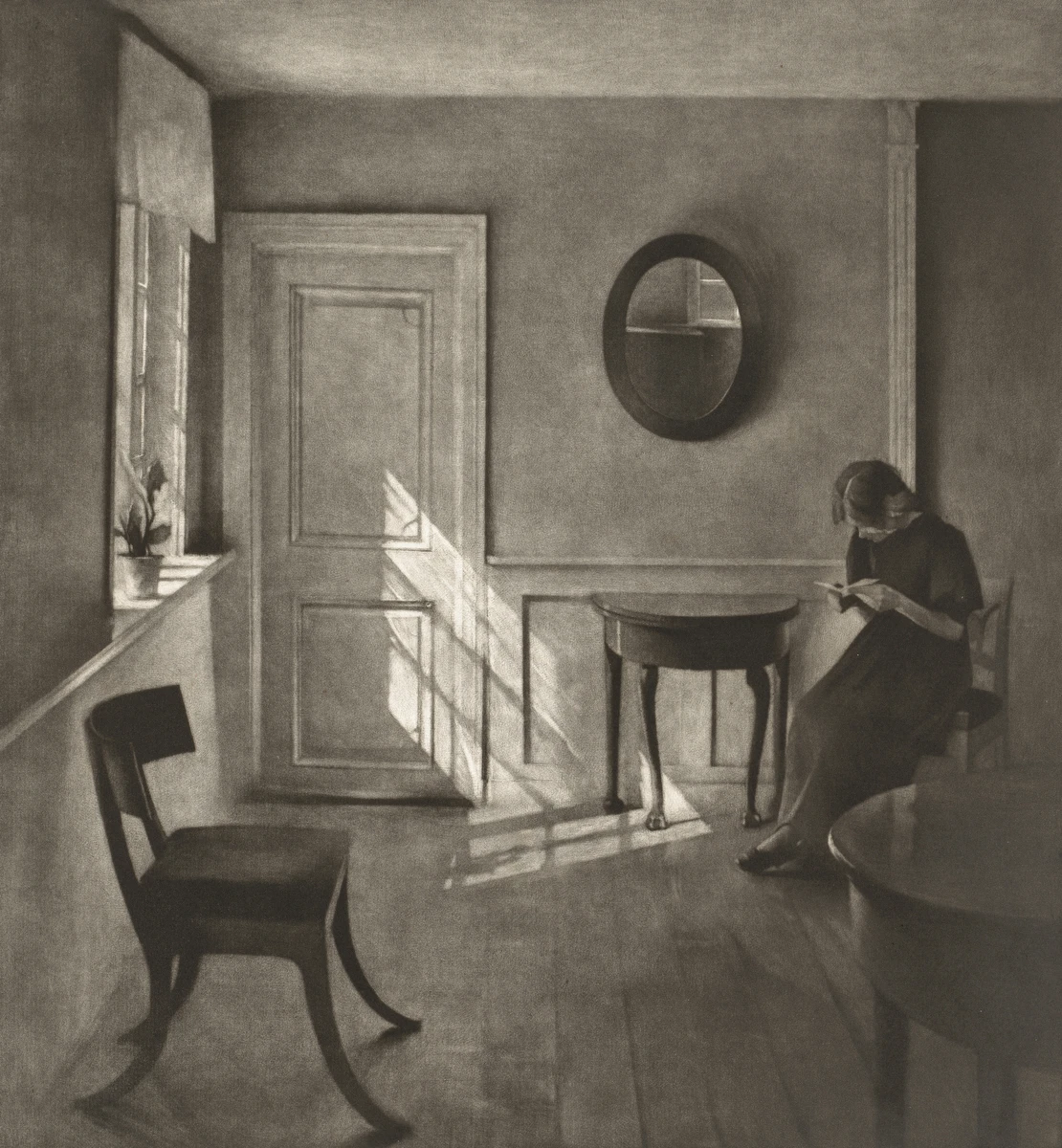 Sunshine in an Interior – Peter Vilhelm Ilsted