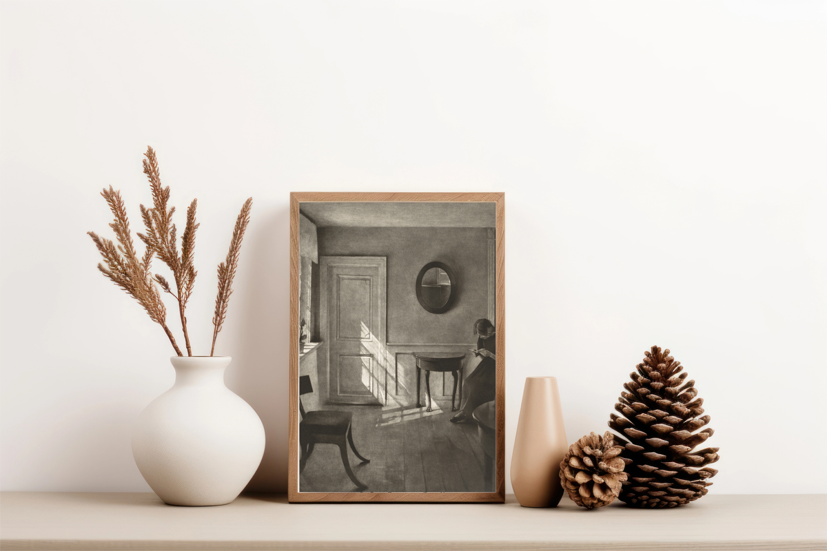 Sunshine in an Interior – Peter Vilhelm Ilsted