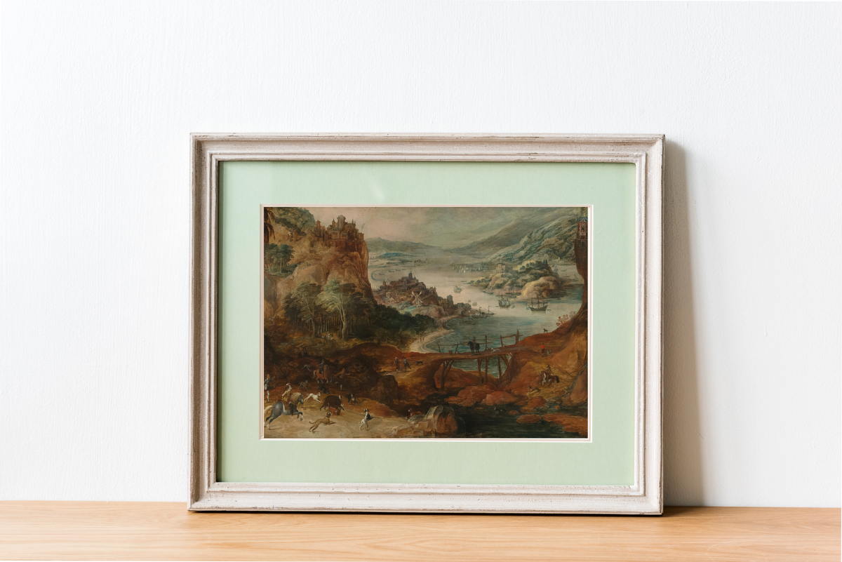 River Landscape with Boar Hunt – Joos de Momper (II)