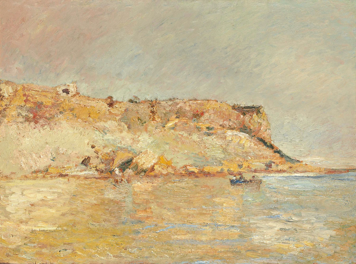 Kustgebergte – Adolphe Joseph Thomas Monticelli