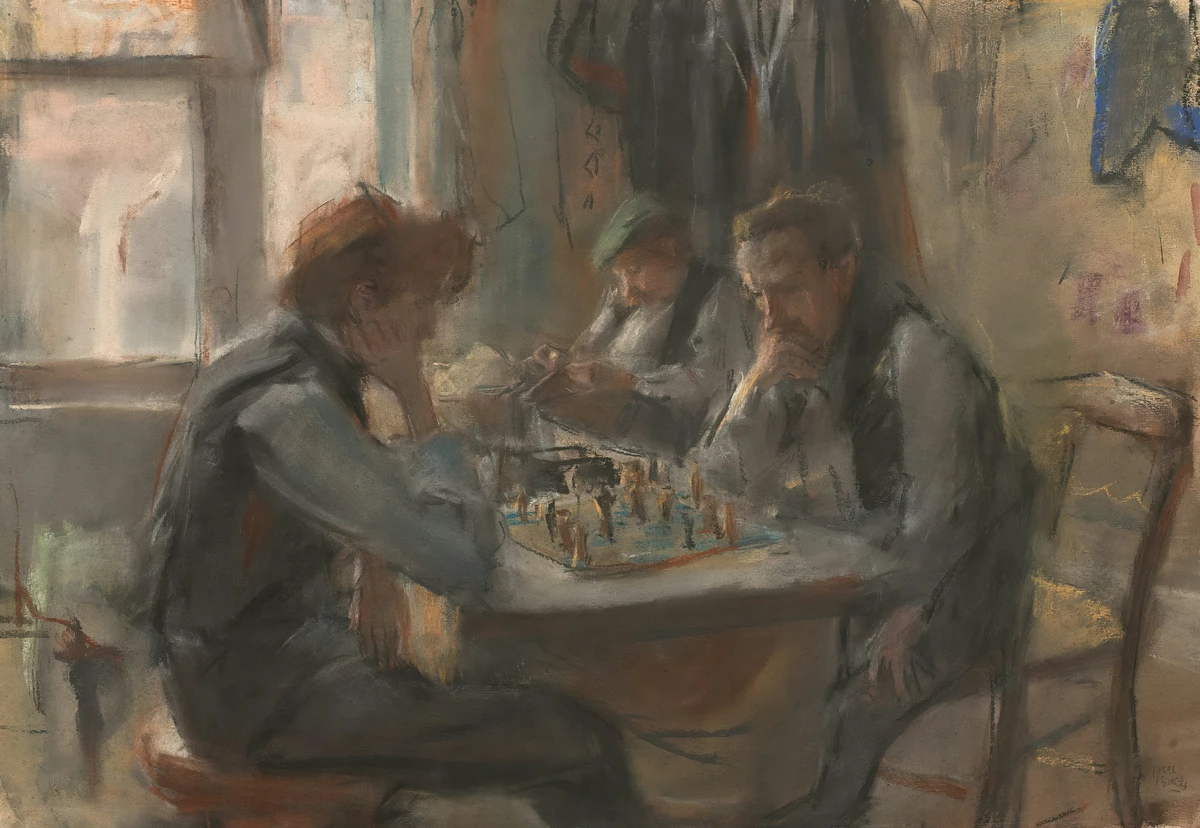 The Chess Players – Isaac Israels