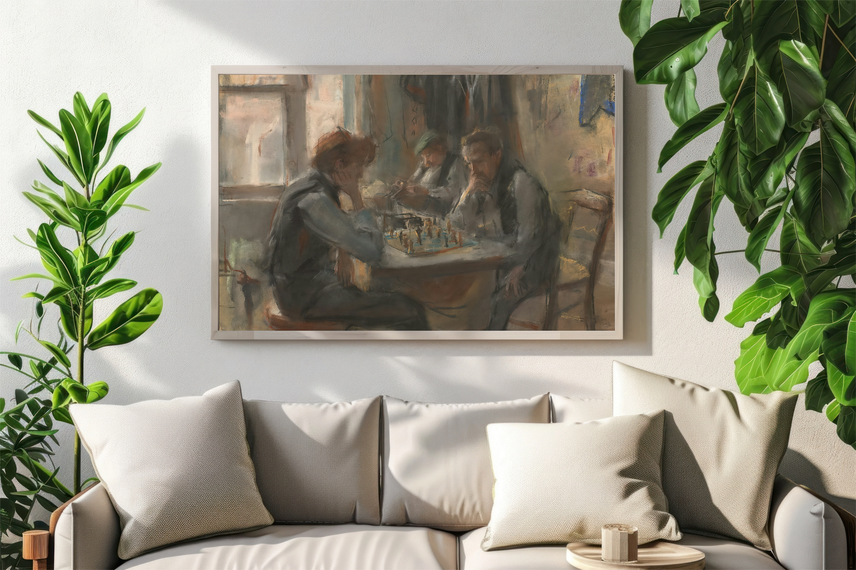 The Chess Players – Isaac Israels